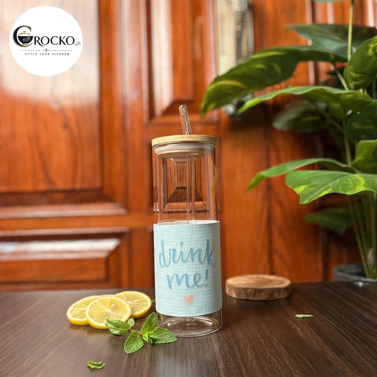 Drink Me Glass Tumbler