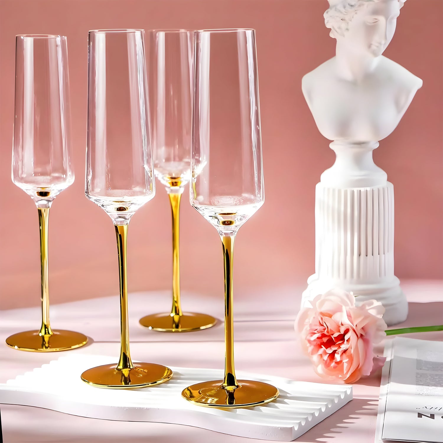 Wine And Champagne Glasses