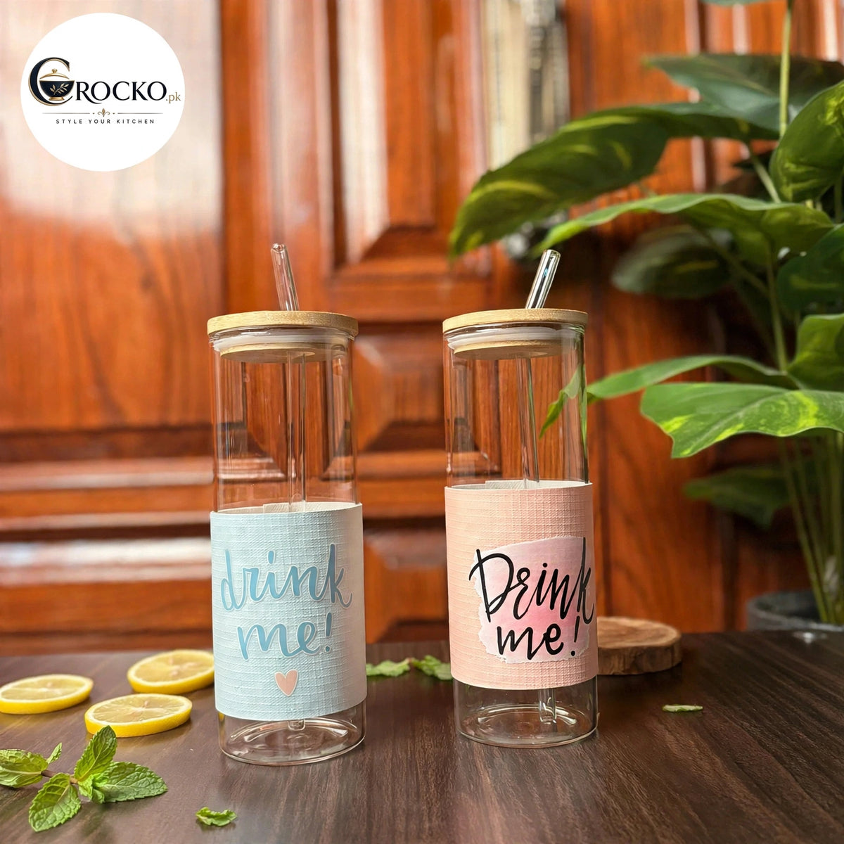 Drink Me Glass Tumbler