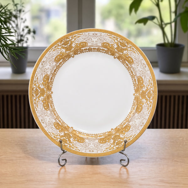 Imperial Gold 61-Piece Premium Porcelain Luxury Dinner & Tea Set - 8 Person Serving