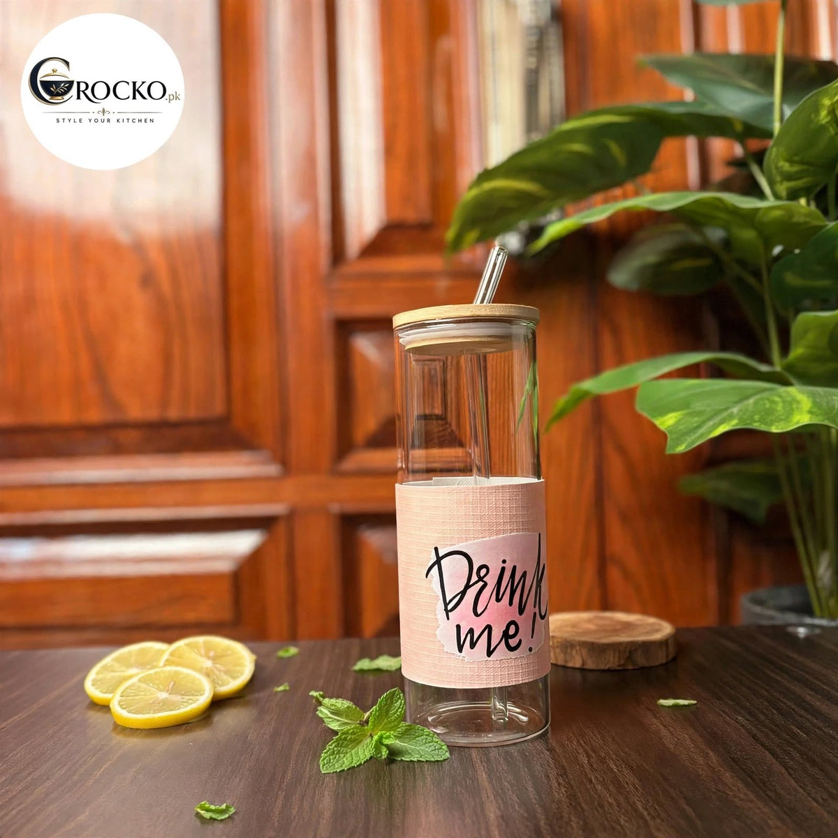 Drink Me Glass Tumbler