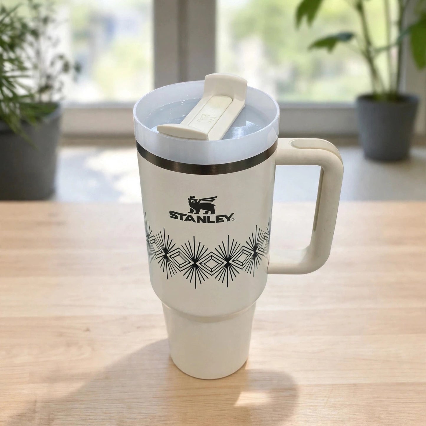 Stanley 1.18L (40oz) Stainless Steel Quencher Tumbler - Glossy Printed Deco Collection